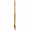 Ekena Millwork Saratoga Rough Sawn Timber Gable Bracket, Western Red Cedar, 108"W x 58"H x 2"D x 6"F, 13/12 Pitch GBW108X58X0206SAR00RWR - alternate 2